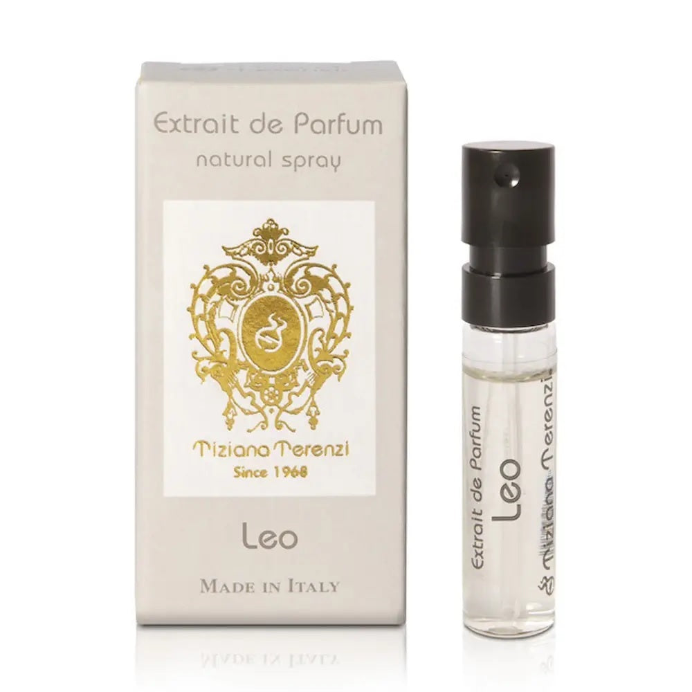 TIZIANA TERENZI Leo Extrait de parfum 0.05 OZ 1.5 ML דוגמית בושם רשמית