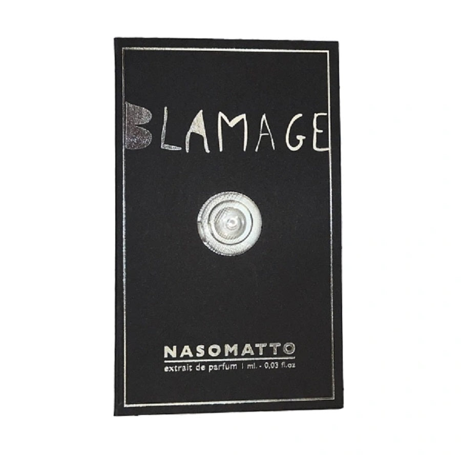 Nasomatto Blamage official perfume sample 1ml 0.03 fl.oz.