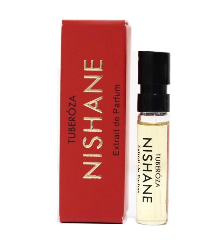 Muestras de perfume oficial Nishane Tuberoza 1.5 ML 0.05 fl. oz.