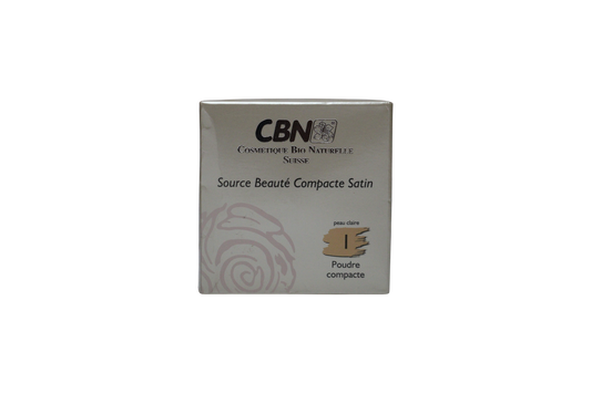CBN, Source Beaute, Satin Finish, Compact Foundation, 1, 10 g