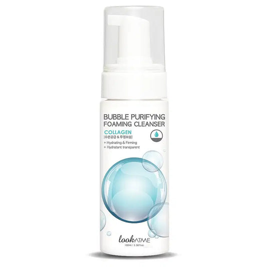 Look At Me, Bubble Purifying, Collagen, Eliminates Impurities, Cleansing Foam, 150 ml