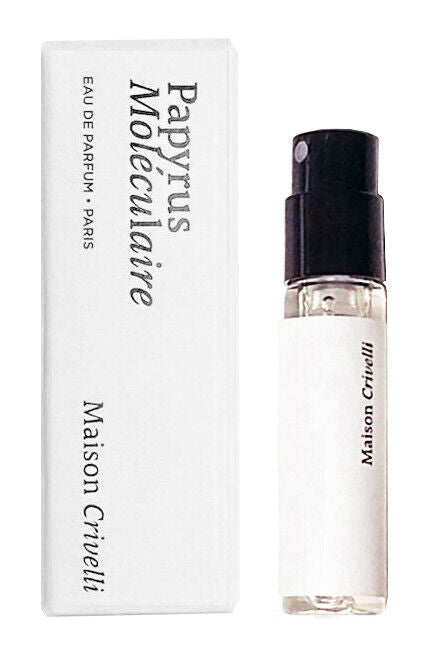 official perfume sample of Maison Crivelli Papyrus Moleculaire 1.5ml 0.05 fl.oz.